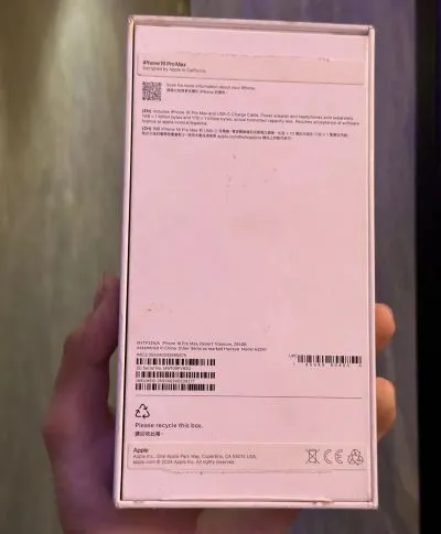 Apple Iphone 16 Pro Max 256 gb