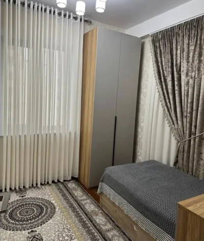 2-комн. квартира, 9 этаж, 76 м², Сомони селхоз — миниатюра 1