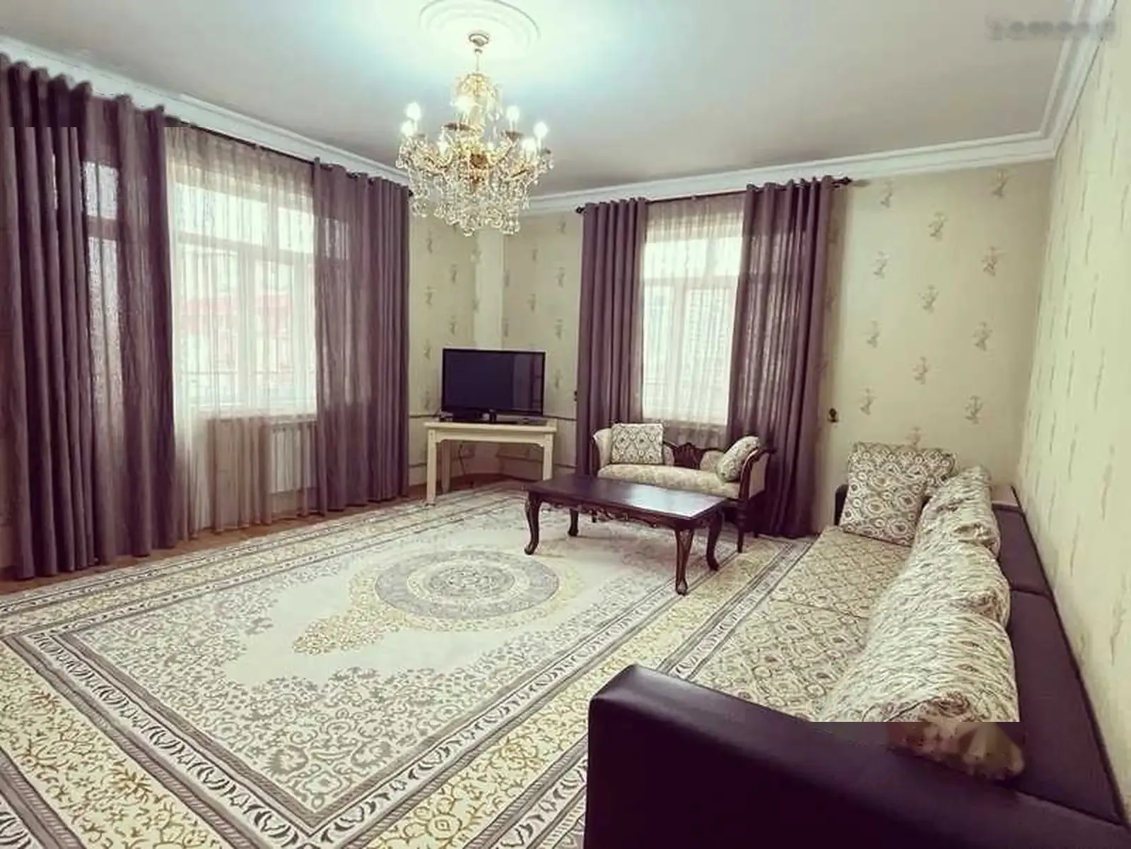 3-комн. квартира, 8 этаж, 100м², пушти Алифи главный — миниатюра 1