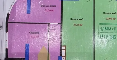 2-комн. квартира, 15 этаж, 96 м², Фирдавси — миниатюра 3