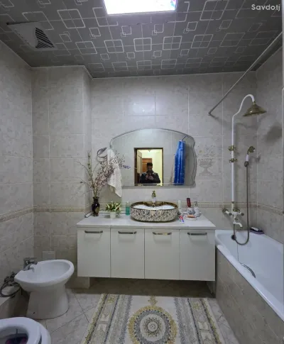 3-комн. квартира, 9 этаж, 130 м², Исмоили Сомони Дом Бурак