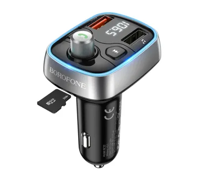 Автомобильный FM модулятор Bluetooth Borofone BC32