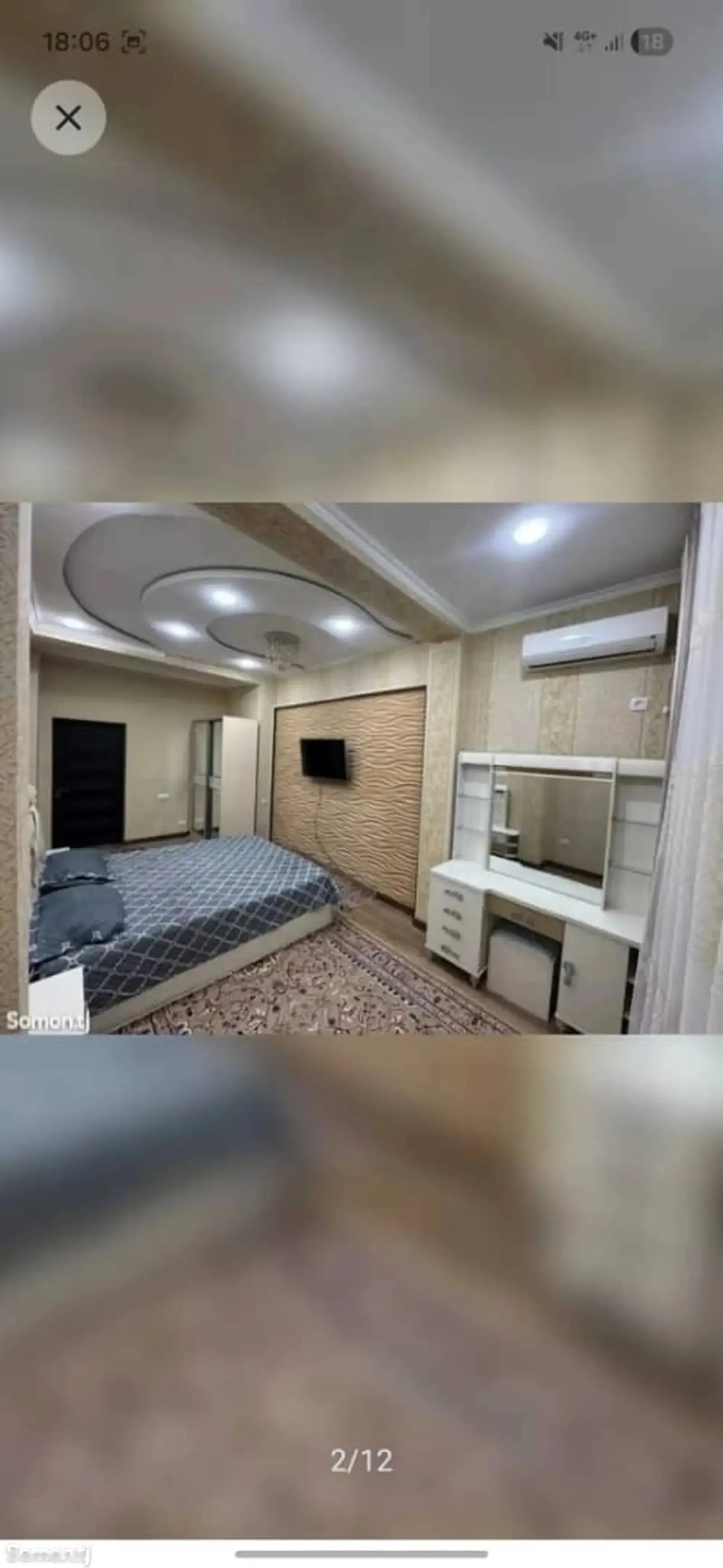 2-комн. квартира, 10 этаж, 75м², танка доми Арванд — миниатюра 3