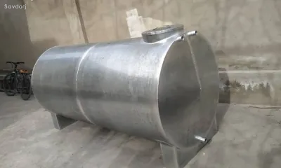 Бочка из оцинкованный стали 3000л