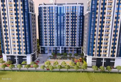 2-комн. квартира, 12 этаж, 94 м², Гуля голд — миниатюра 1