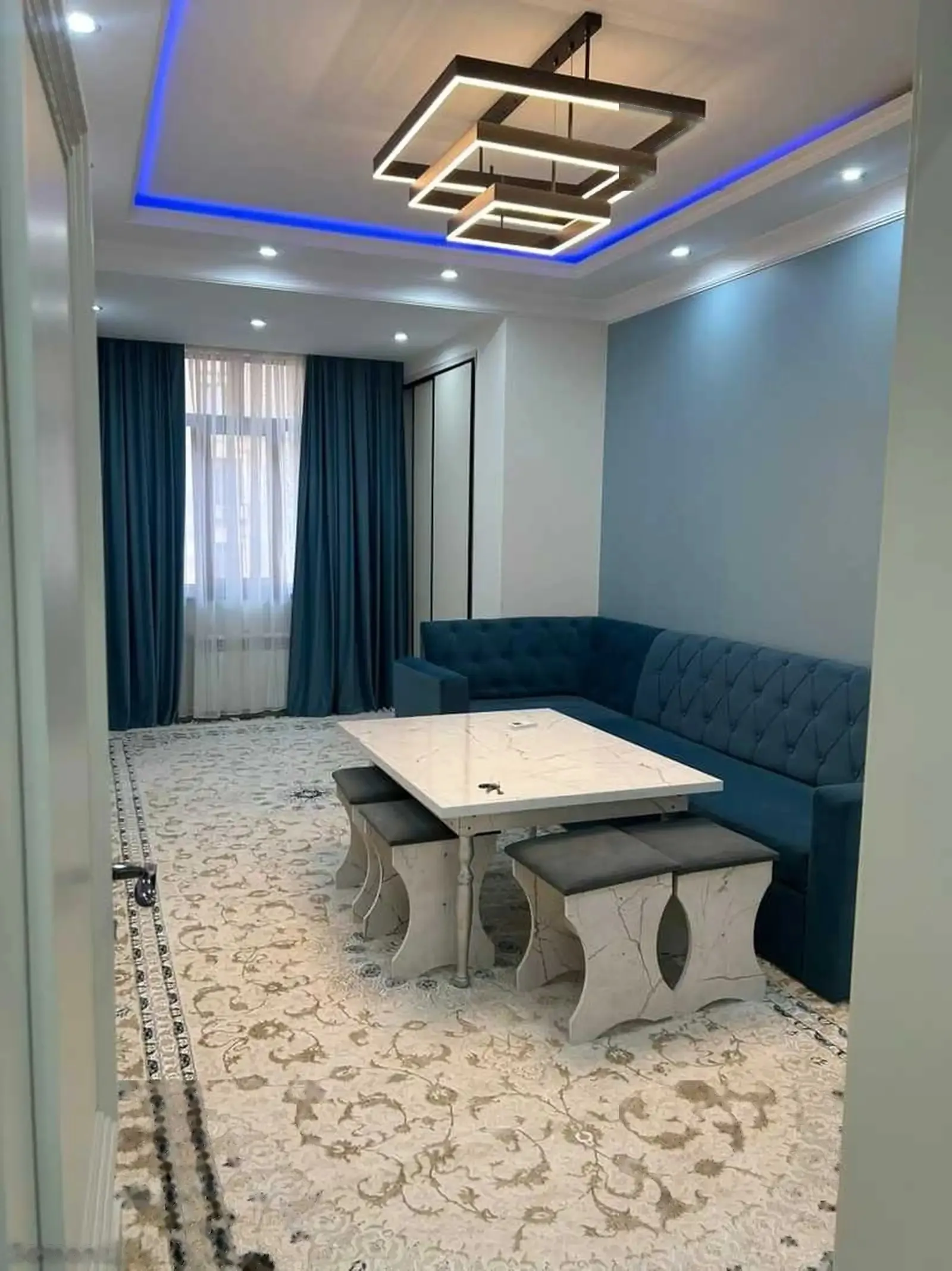 2-комн. квартира, 13 этаж, 65м², Исмоили Сомони на против Bayby shop. доми Iskendar — миниатюра 3