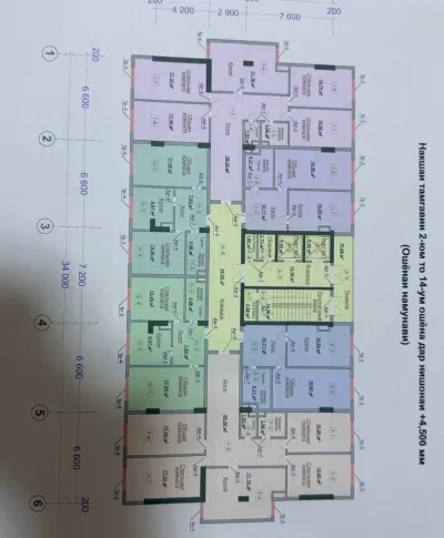 4-комн. квартира, 13 этаж, 164 м², И Сомони — миниатюра 2
