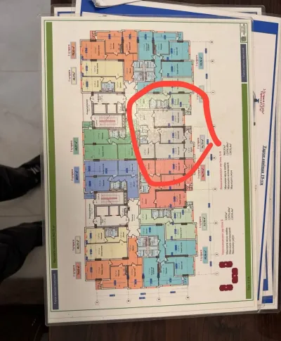 3-комн. квартира, 3 этаж, 97 м², Сино — миниатюра 9