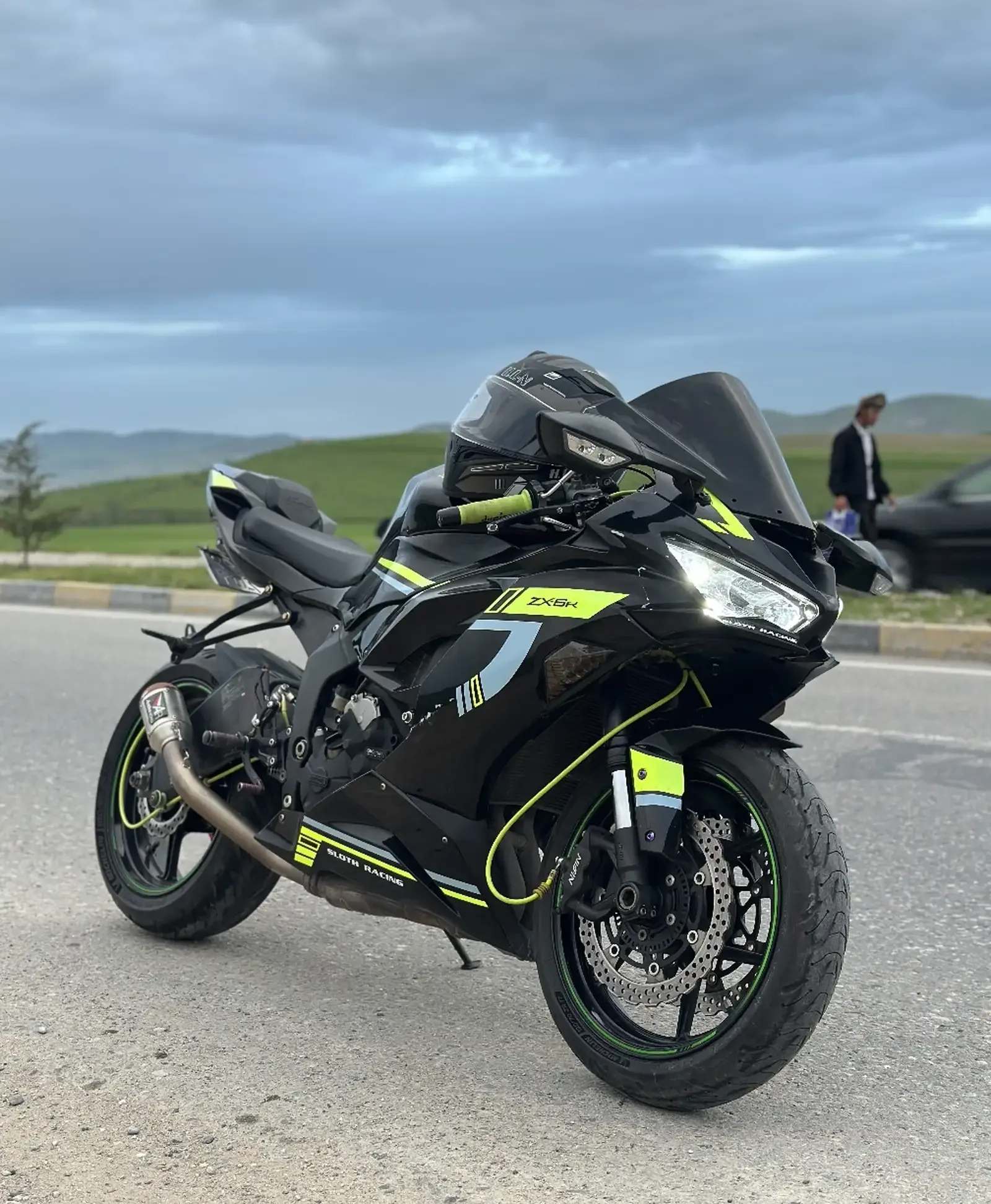 Мотоцикл Kawasaki Ninja Zx6r 636куб 2017