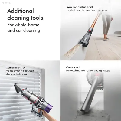 Беспроводной пылесос Dyson V11 Absolute с LCD-дисплеем Blue, India Version