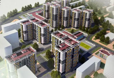 2-комн. квартира, 13 этаж, 71 м², Зарафшон — миниатюра 2