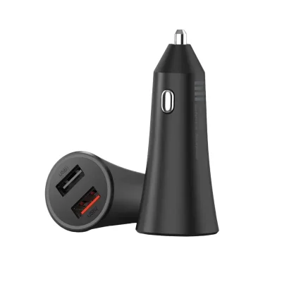 Автомобильное зарядное устройство Mi 37W Dual Port  Car Charger CC06ZM