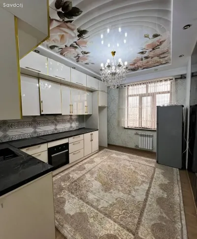 3-комн. квартира, 18 этаж, 105 м², И.Сомони Пайкари дом печать — миниатюра 6