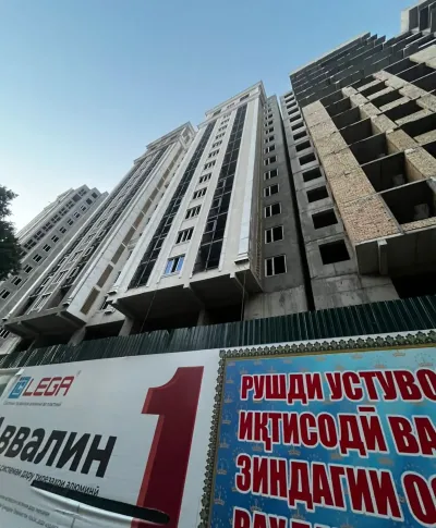 2-комн. квартира, 10 этаж, 72 м², Молодёжный, напротив бывшего казино «Саидшо»