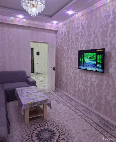 2-комн. квартира, 13 этаж, 50м², Шохмансур — миниатюра 1