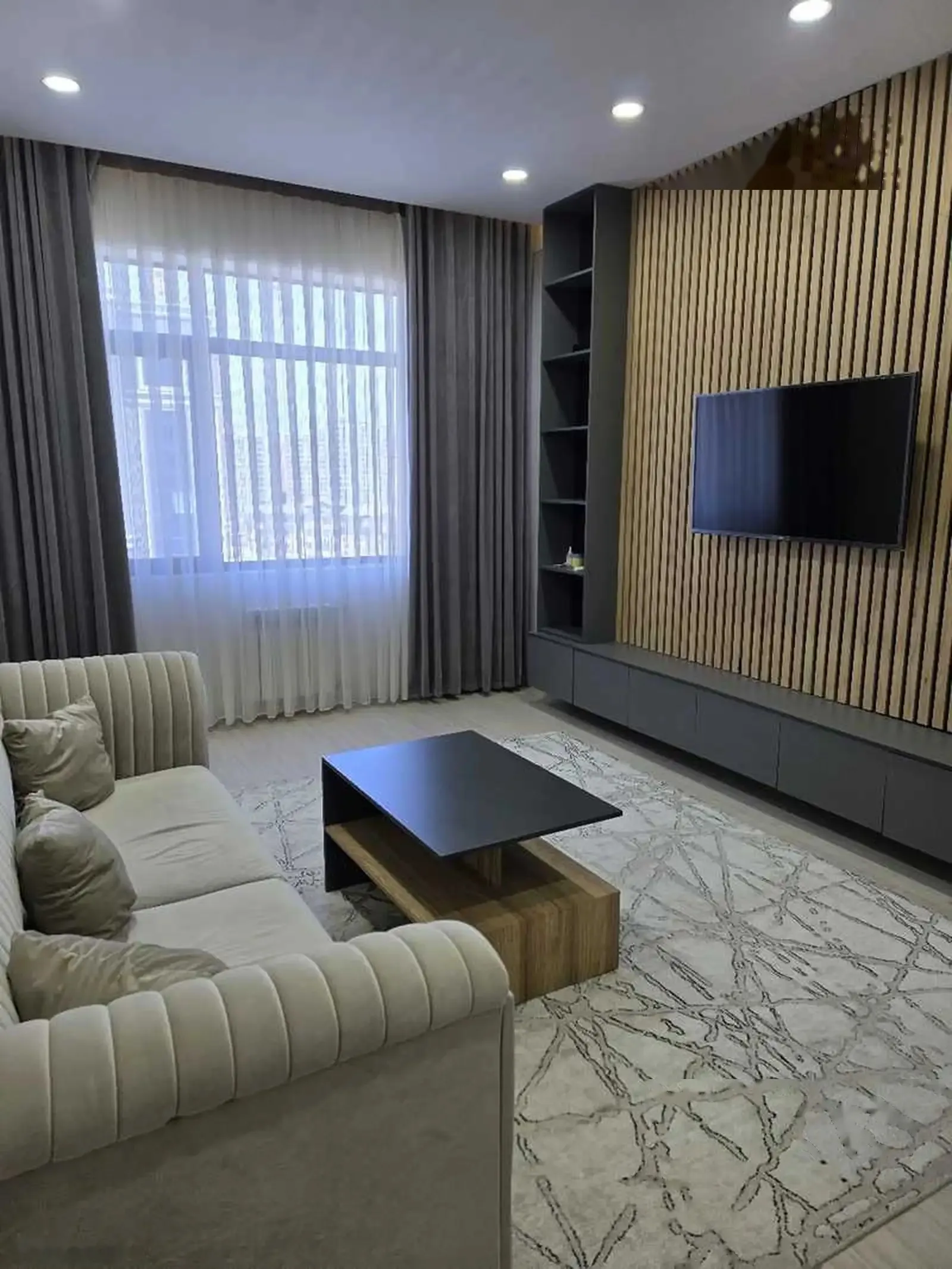 2-комн. квартира, 13 этаж, 65м², Ашан, доми JYSK — миниатюра 1