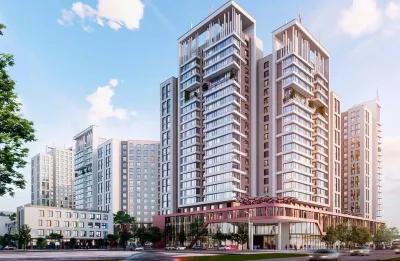 1-комн. квартира, 14 этаж, 56 м², Поворот аэропорта — миниатюра 1