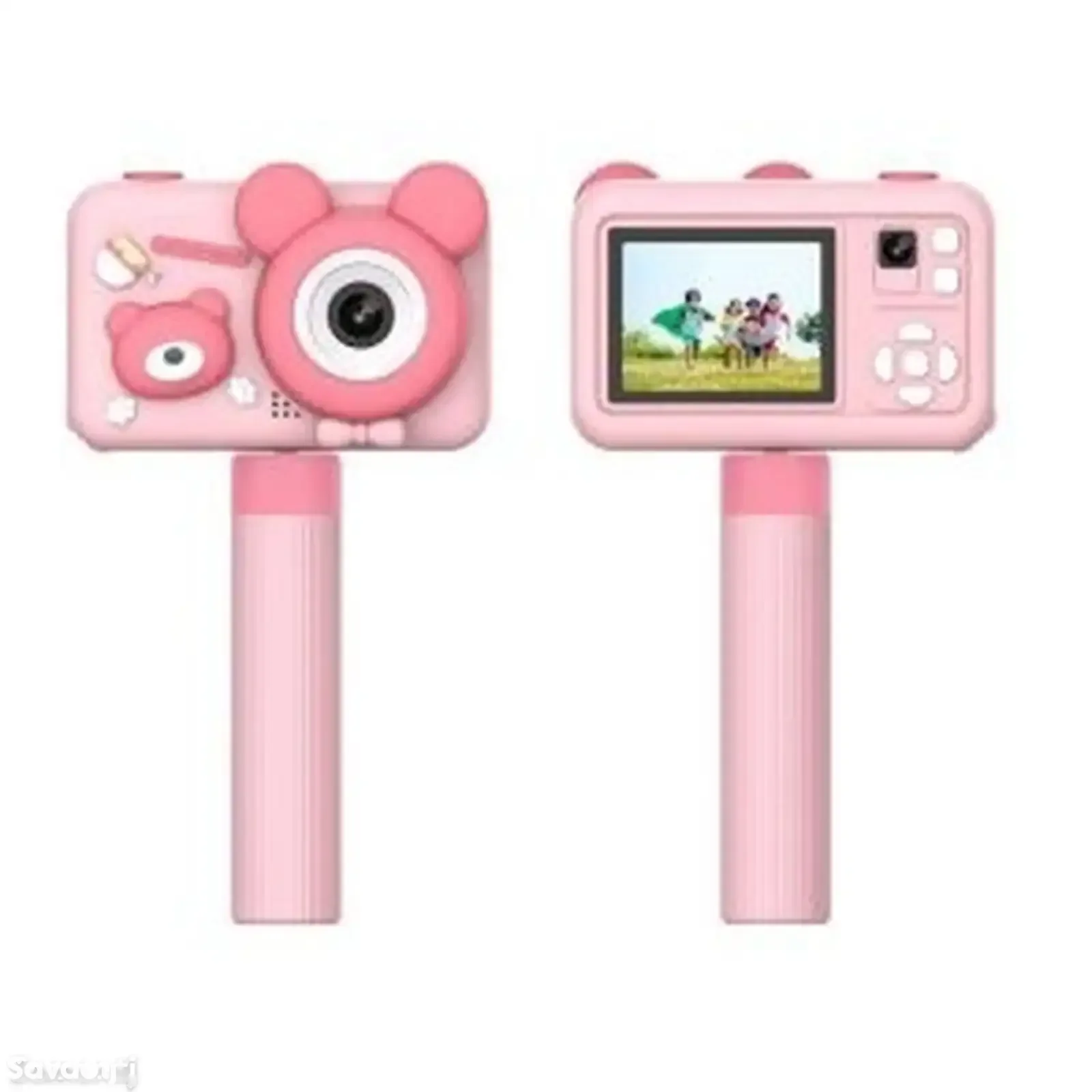 Детская цифровая камера Porodo Kids Digital Camera with Tripod Stand 26MP 1080P