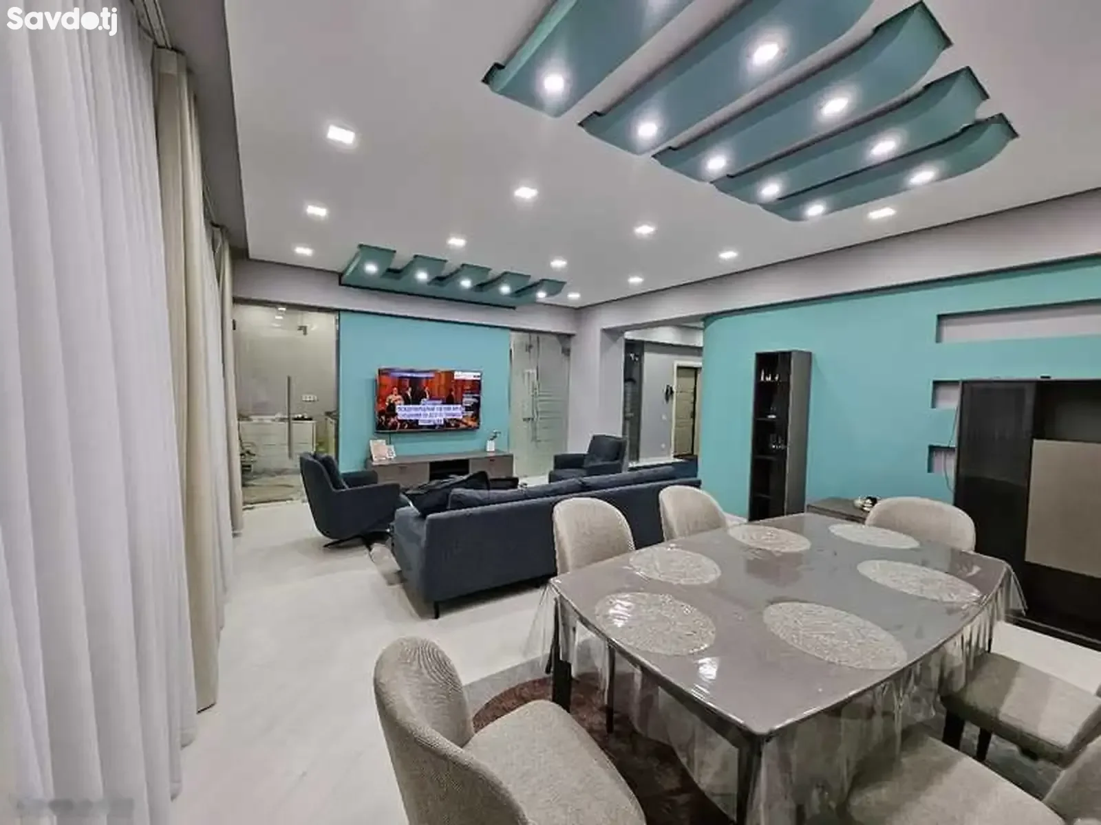 2-комн. квартира, 4 этаж, 120м², Дом печати, Алфемо, Бухоро Палас — миниатюра 2