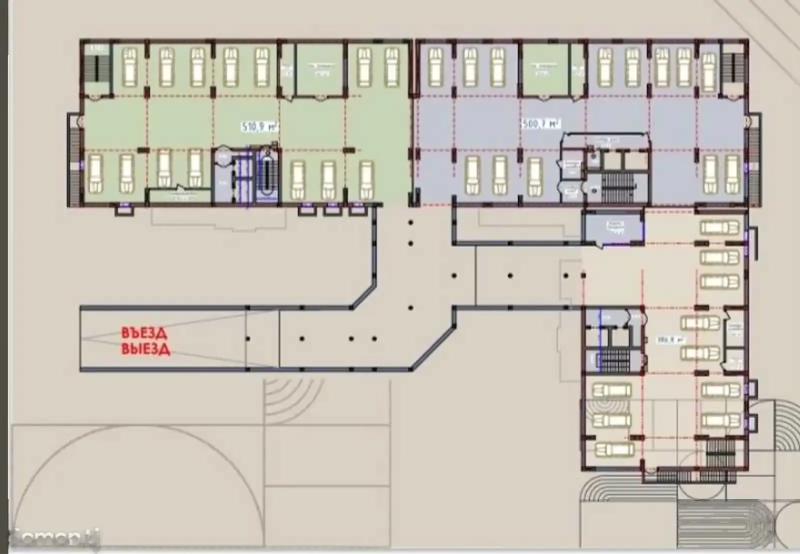 2-комн. квартира, 10 этаж, 59 м², 34мкр — миниатюра 7