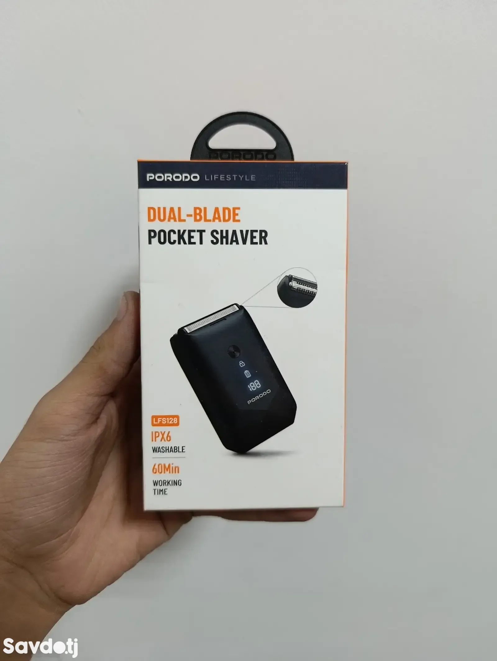 Электробритва Porodo Lifestyle IPX7 Portable Travel Shaver 600mAh