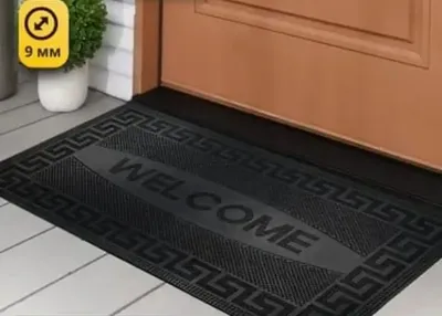 Коврик для двери welcome