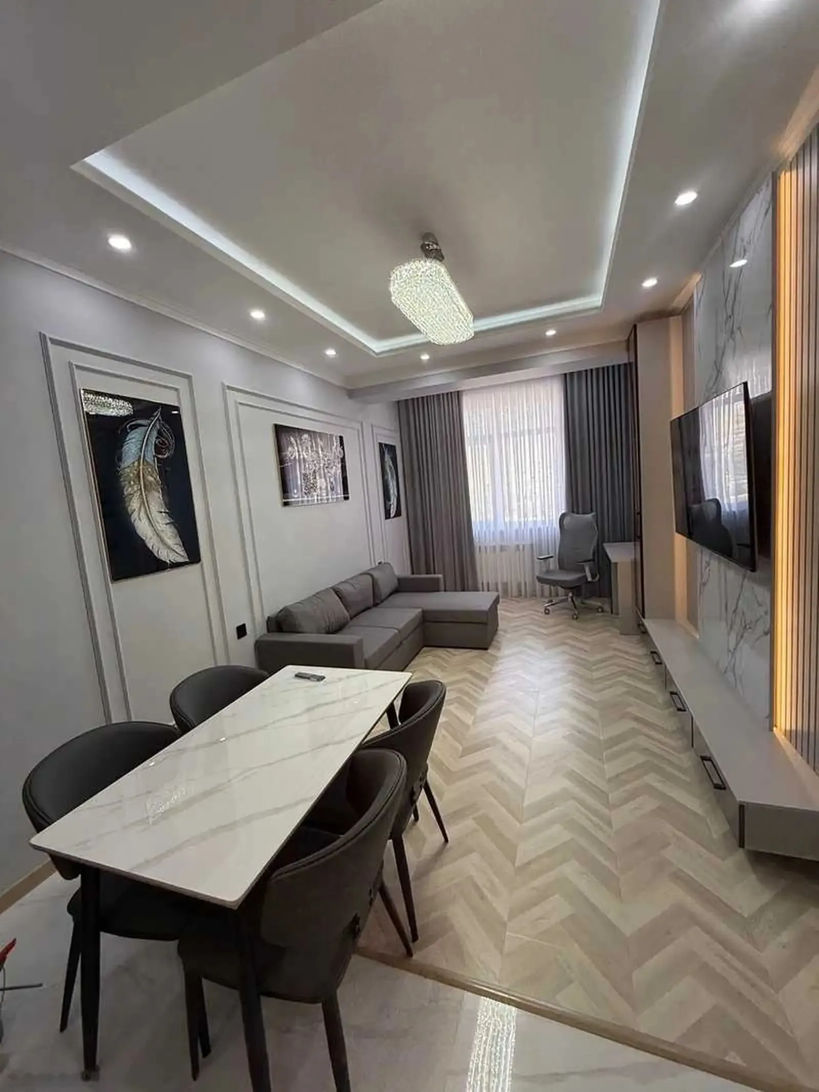 1-комн. квартира, 12 этаж, 52 м², 82мкр гулдаста — миниатюра 3