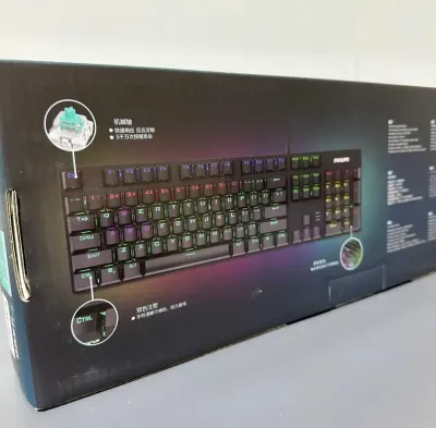 Проводная USB механическая клавиатура Philips G404 RGB — миниатюра 4