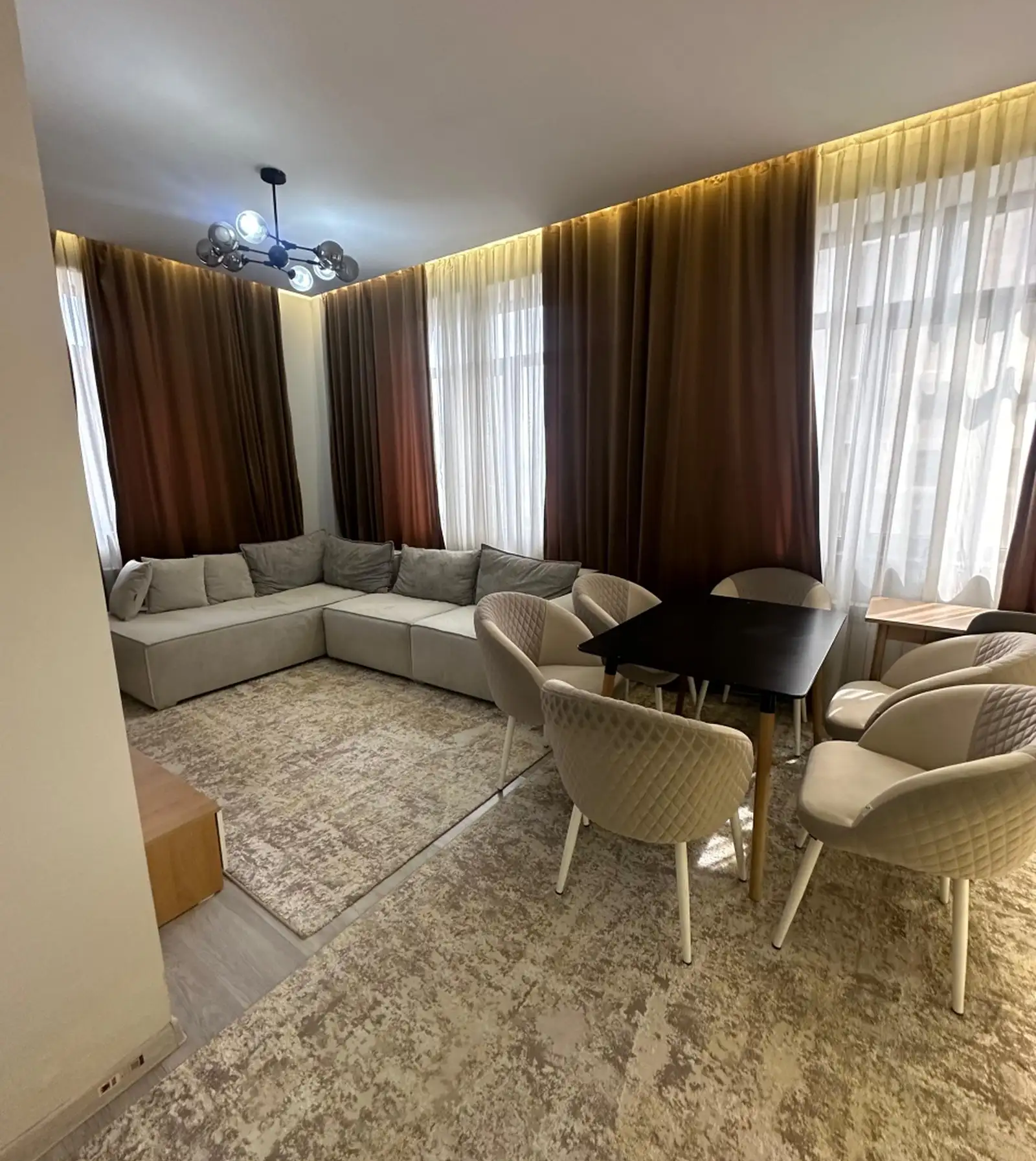 2-комн. квартира, 2 этаж, 75м², Ашан на против Мойки Малика — миниатюра 3