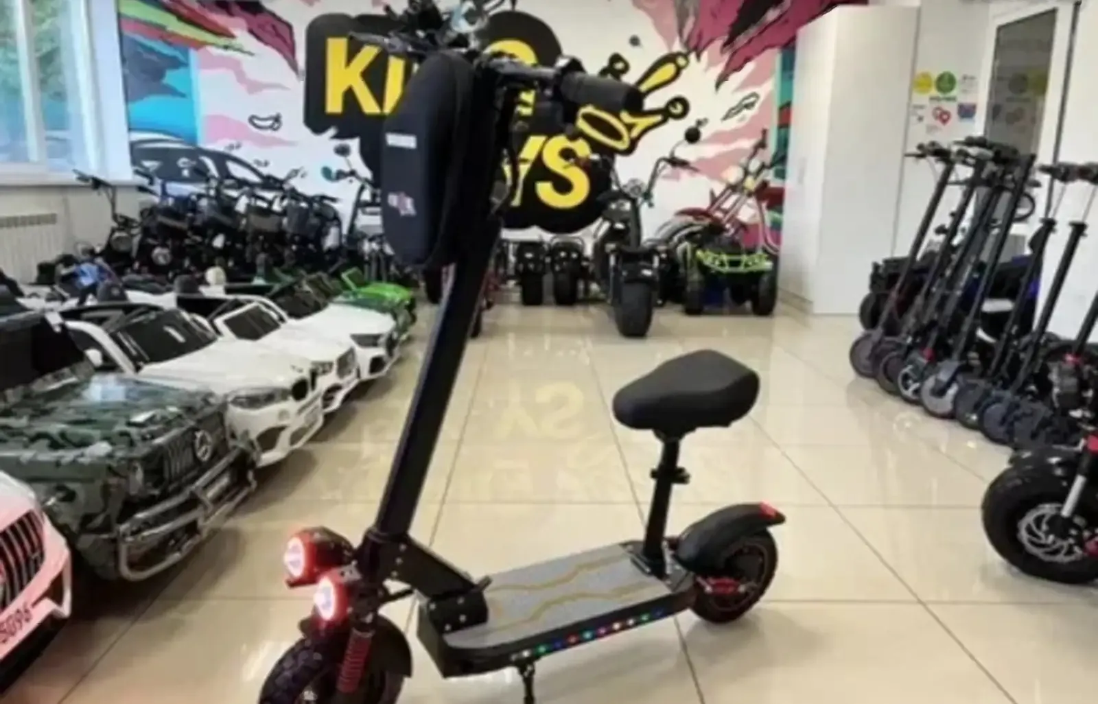 Электросамокат kugoo mas speed