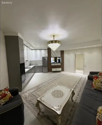 2-комн. квартира, 8 этаж, 84м², Сомони — миниатюра 4