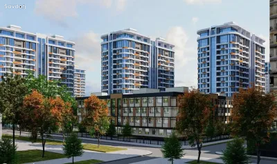 3-комн. квартира, 14 этаж, 107 м², И.Сомони Славянский \ Ашан