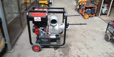 Дизельная Мотопомпа D150мм
