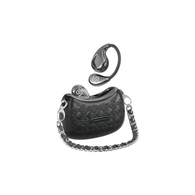 Беспроводные наушники Porodo Soundtec Hand Bag ENC Earbuds черный