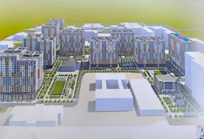 3-комн. квартира, 10 этаж, 97 м², Шохмансур — миниатюра 2