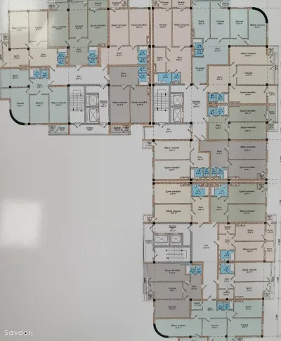 2-комн. квартира, 14 этаж, 76 м², Зарафшон — миниатюра 2