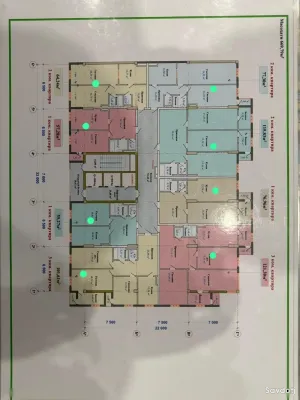 2-комн. квартира, 4 этаж, 64 м², сино