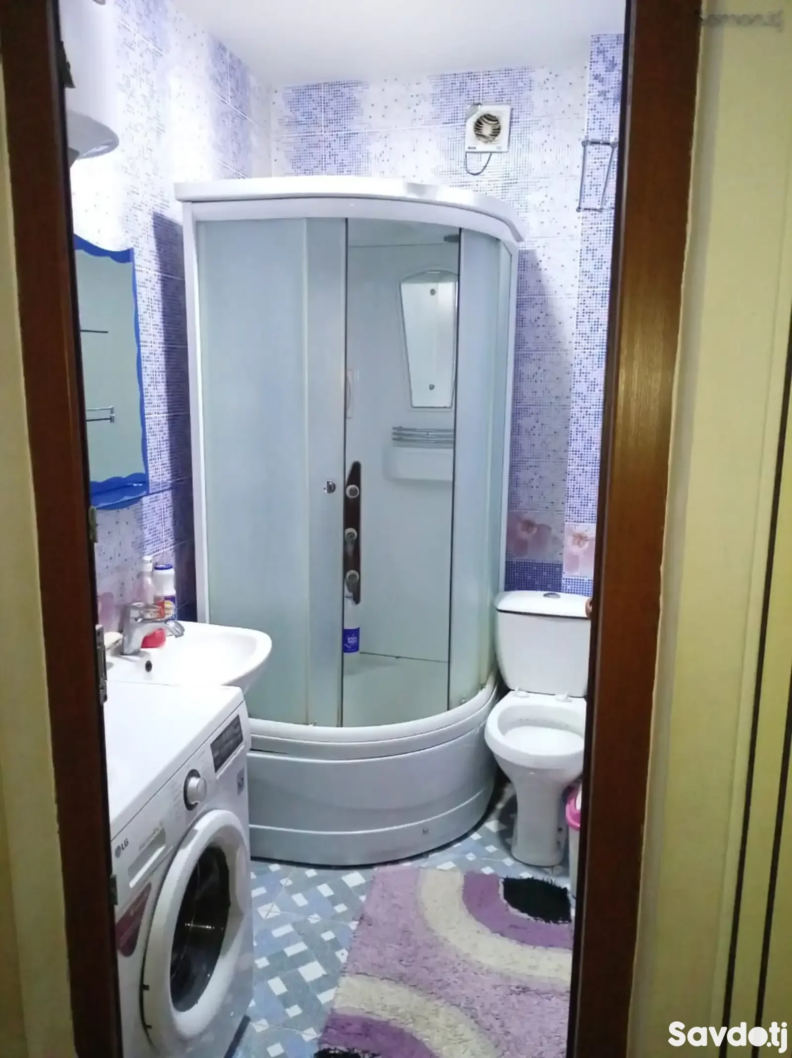 2-комн. квартира, 3 этаж, 55м², Шелкокомбинат — миниатюра 5