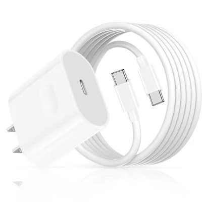 Зарядное устройств 25W USB-C Power Adapter USB-C to Lighting Cable