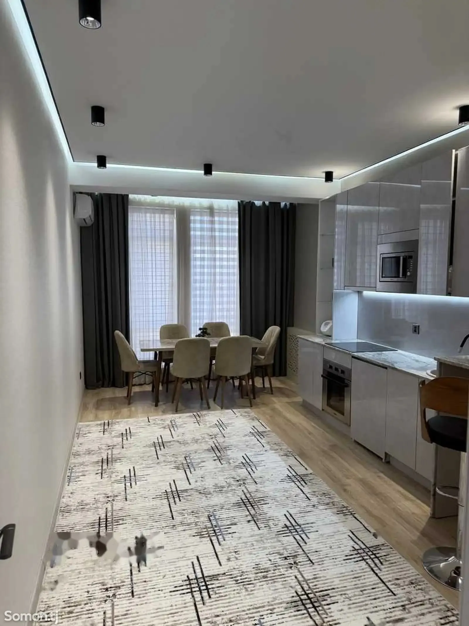 3-комн. квартира, 14 этаж, 110м², ориентир овир ру ба руи Ёвар — миниатюра 9
