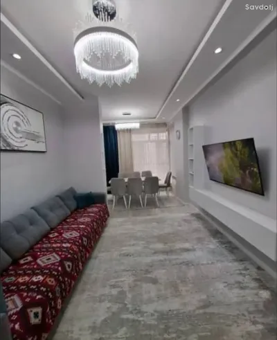 2-комн. квартира, 12 этаж, 68м², Шохмансур — миниатюра 3