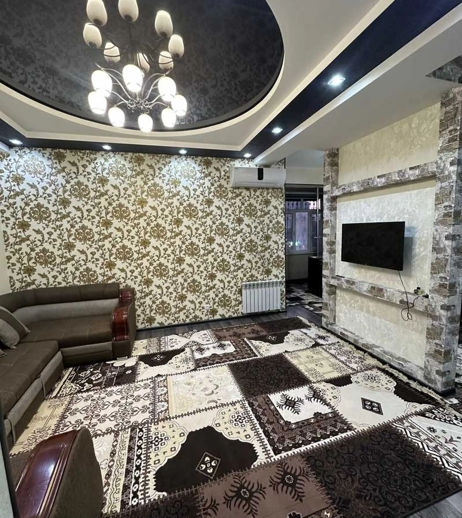 2-комн. квартира, 7 этаж, 90м², Садбарг, пушти точик Кристалл — миниатюра 8