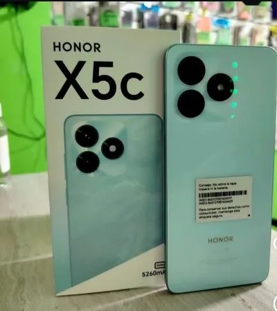 Huawei Honor X5c 4/64gb black 5200Мач