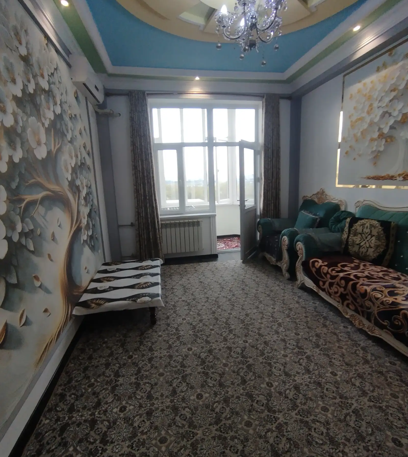 3-комн. квартира, 9 этаж, 95м², 82 мкр-н пушти Мединститут ру баруи Миларация — миниатюра 7