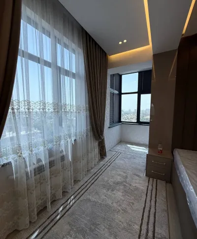2-комн. квартира, 14 этаж, 76 м², н.Шохмансур,пушти 4 дома — миниатюра 1