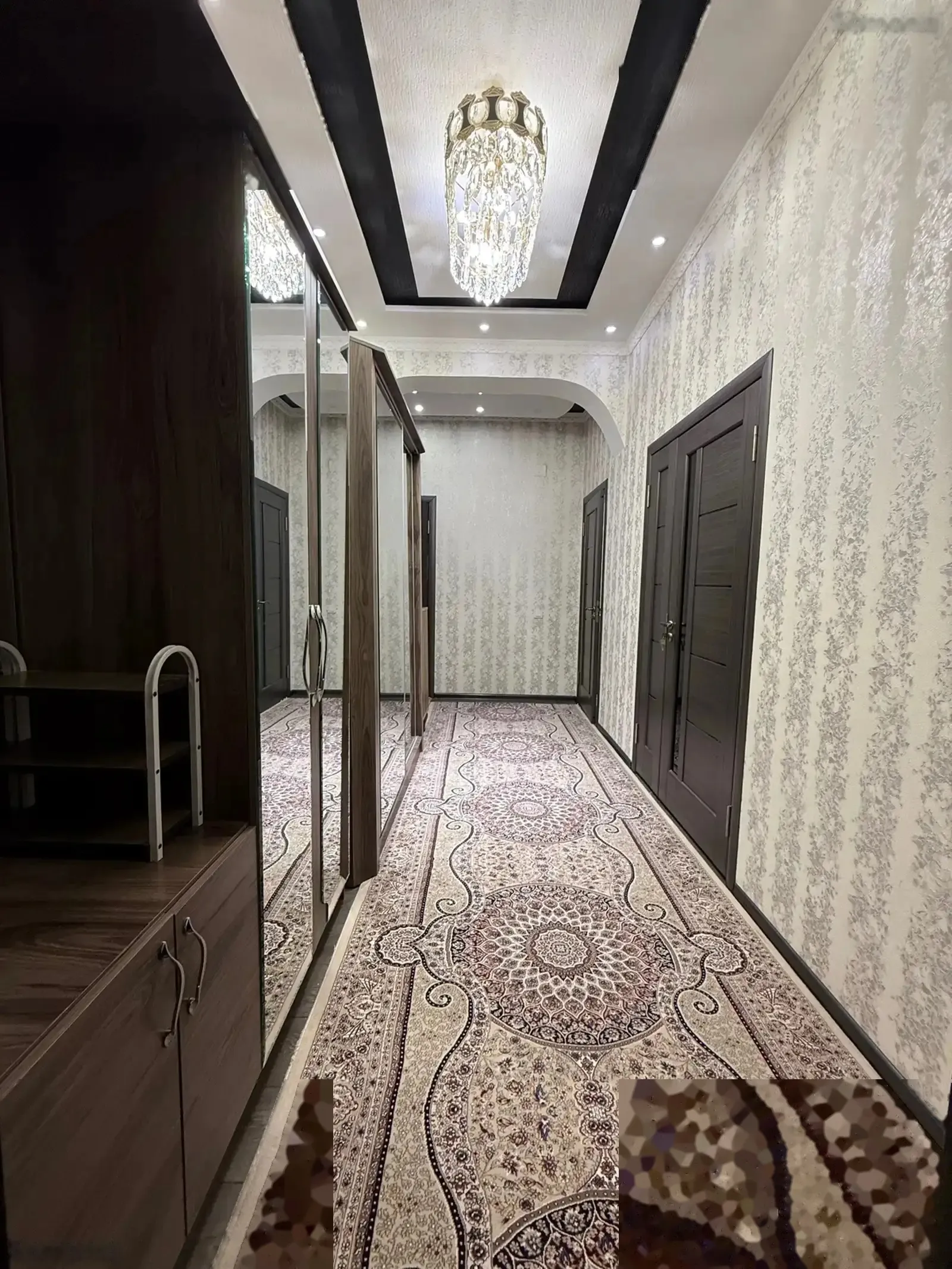 3-комн. квартира, 10 этаж, 90м², Рудаки 179 . дом Ёвар — миниатюра 10