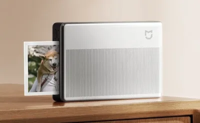 Портативный фотопринтер Xiaomi Portable Photo Printer 1S серебристый