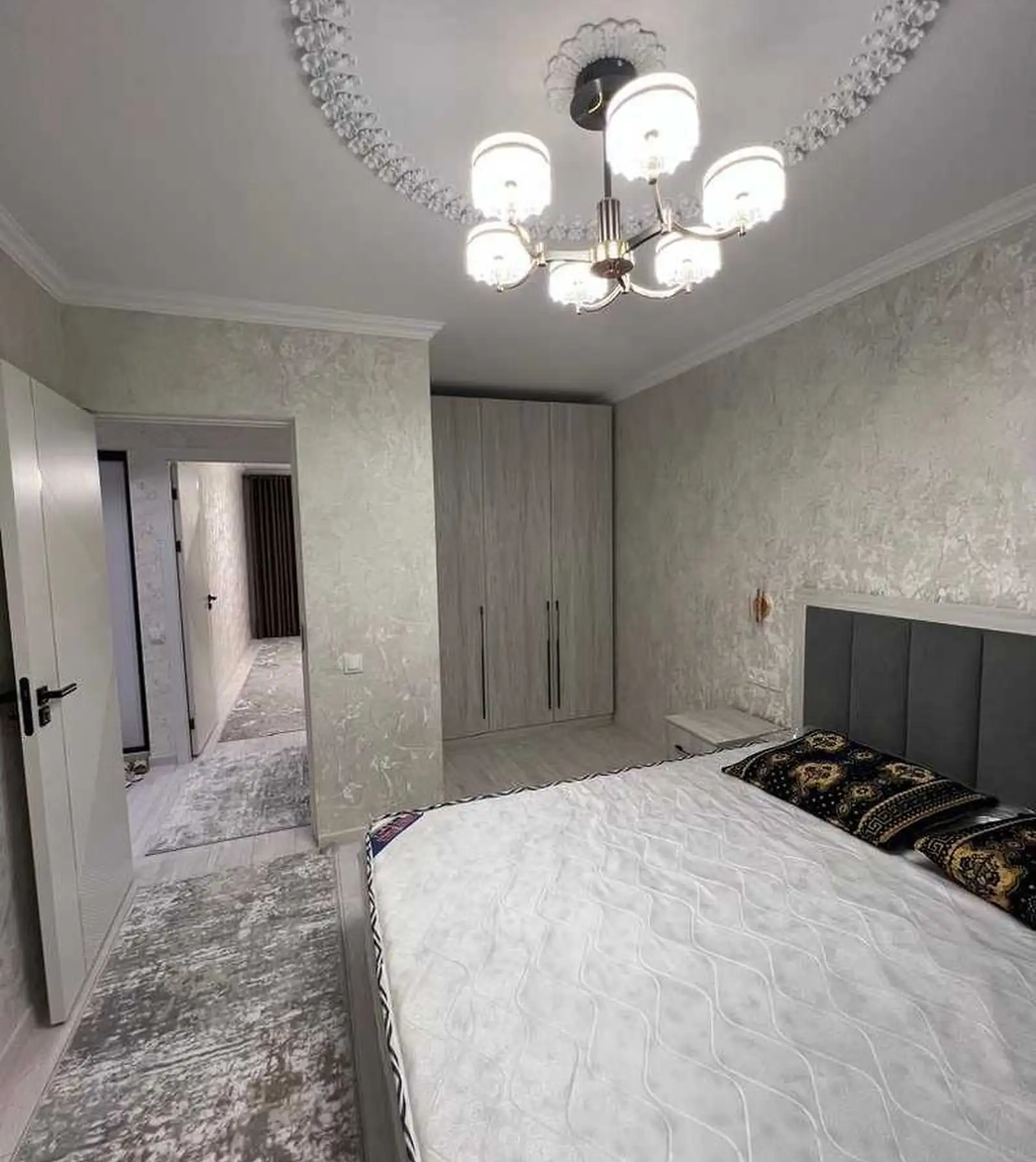 3-комн. квартира, 3 этаж, 65м², 33 мкр ру баруи Бозорча — миниатюра 2