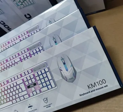 Клавиатура + мышка Aос KM100 RGB Проводной
