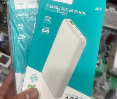 Портативный аккумулятор Hoco J87 Tacker, PD20W+QC3.0, 10000mAh